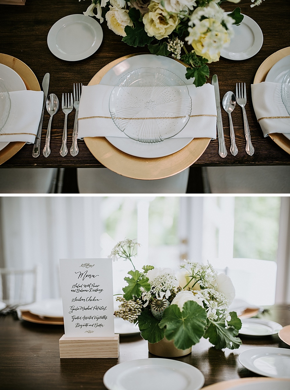 table settings wedding